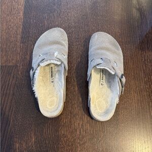 Birkenstock Shearling Bostons